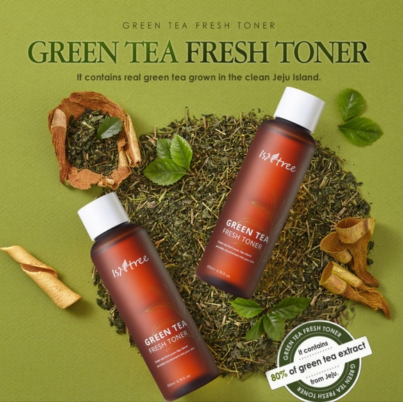 ISNTREE) GREEN TEA FRESH TONER - Picture 3 of 3